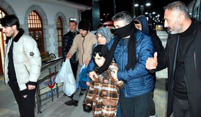 Deprem mağdurlarını taşıyan dizel tren setleri Kırıkkale’ye ulaştı