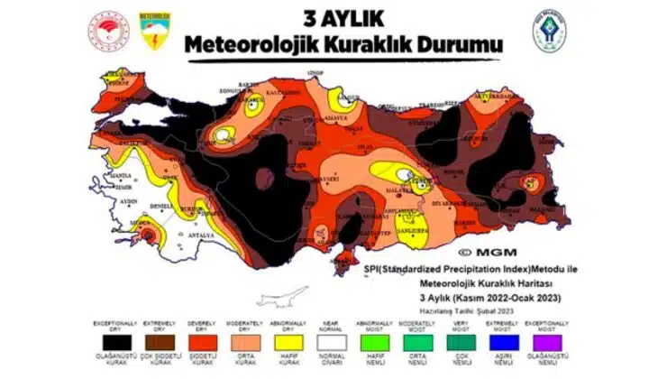 Rize’de Son 22 Yıl’ın ‘ Olağanüstü Kuraklık’ Yaşandı