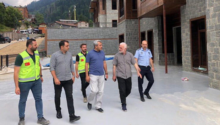 Vali Baydaş, Ayder’de incelemelerde bulundu