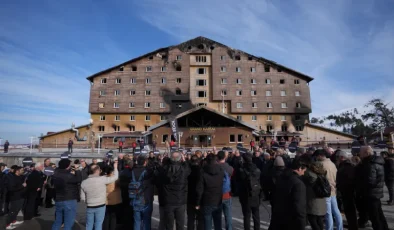 Kartalkaya’daki otel yangınında hayatını kaybedenler anıldı