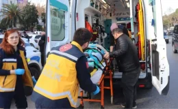 Ordu’da otomobil ile çarpışan motosiklet sürücüsü yaralandı
