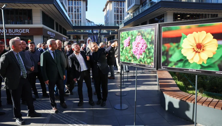 Rize’nin çiçek türleri fotoğraf sergisinde görücüye çıktı