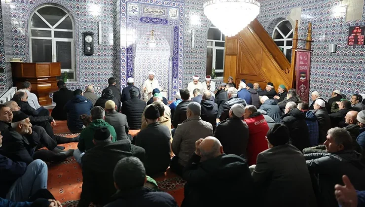 Şehadetinin 40. gününde Teğmen Kalyoncu adına mevlit okutuldu