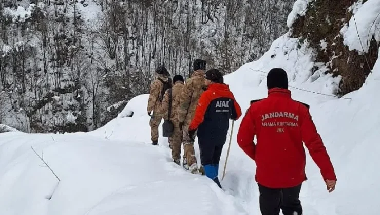 Ordu’da kaybolan kadın için arama çalışması başlatıldı