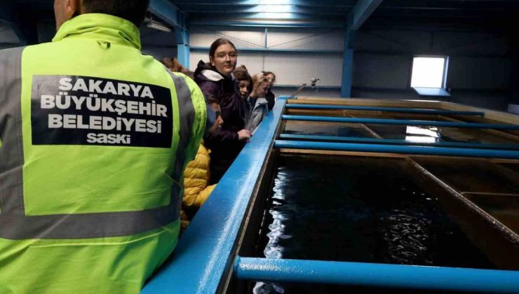 Minik Öğrenciler Suyun Yolculuğuna Tanıklık Etti