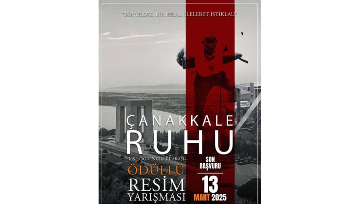 Rize’de Çanakkale Zaferi Anısına Lise Öğrencilerine Ödüllü Resim Yarışması