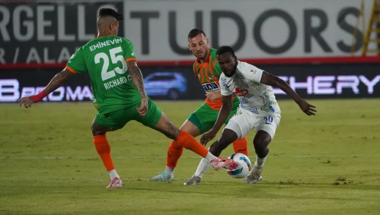 Çaykur Rizespor ile Alanyaspor rekabetinde 14. randevu