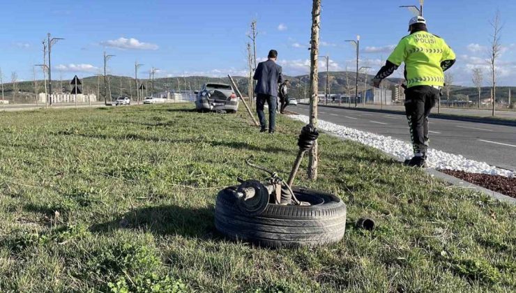 Sivas’ta Trafik Kazası: 4 Yaralı