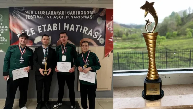 İyidere MTAL, gastronomi yarışmasında yine zirvede!