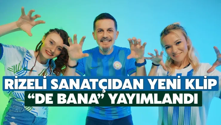 Rizeli sanatçı “Karadeniz Ateşi” Murat Köse’den yeni Klip: “de Bana” yayımlandı