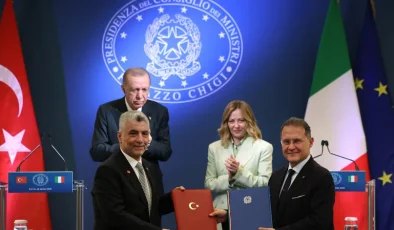 Türkiye ve İtalya arasında 11 anlaşma imzalandı