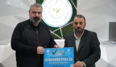 Çaykur Rizespor Kulüp Başkanı İbrahim Turgut’tan Türkiye Diyanet Vakfı’na kurban bağışı