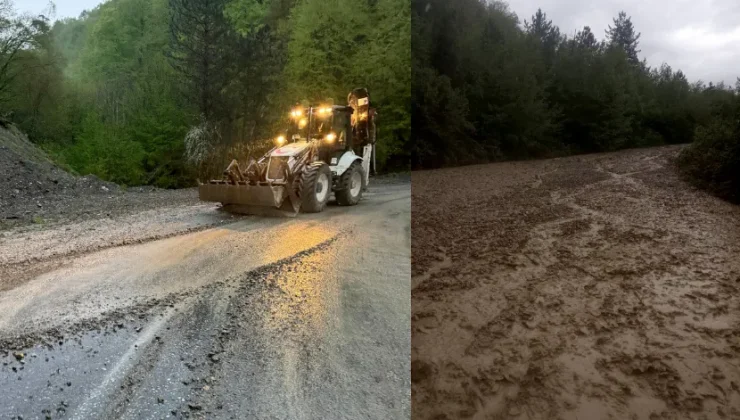 Karabük’te sağanak ve dolu etkili oldu