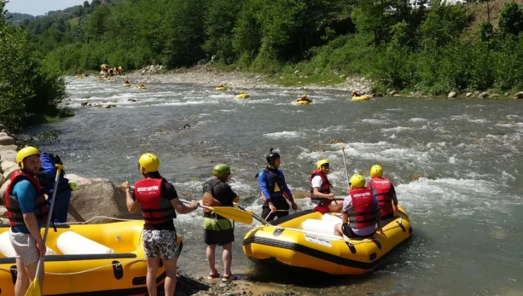 Karadeniz turizminde ‘rafting’ atağı