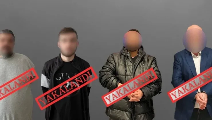 Kırmızı bültenle aranan 4 şahıs yakalanarak Türkiye’ye iade edildi