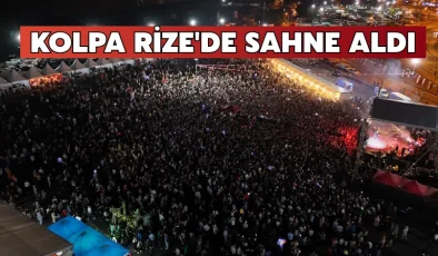 Kolpa Rize’de Gençlerle Buluştu!