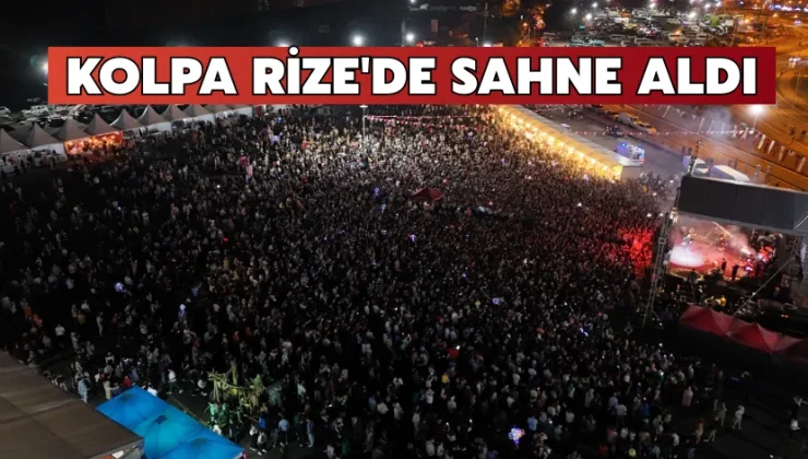 Kolpa Rize’de Gençlerle Buluştu!