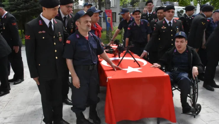 Ordu’da engelliler bir günlük askerlik yaptı