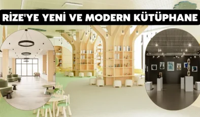 Rize’de yeni kütüphane için çalışmalara başlandı
