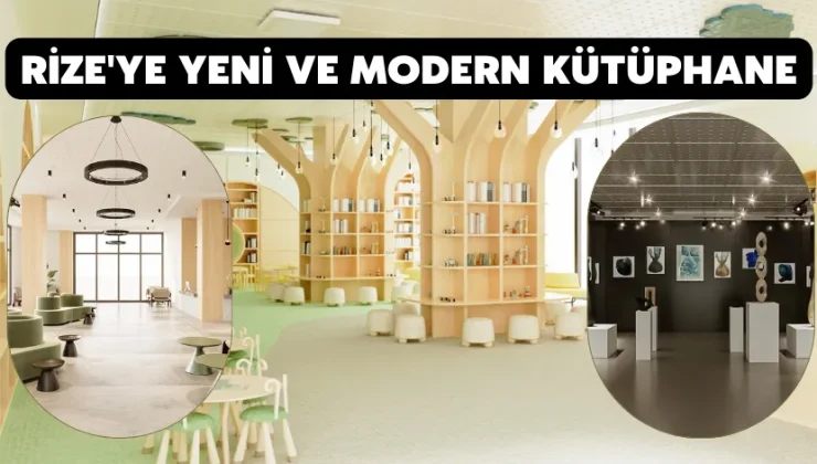 Rize’de yeni kütüphane için çalışmalara başlandı