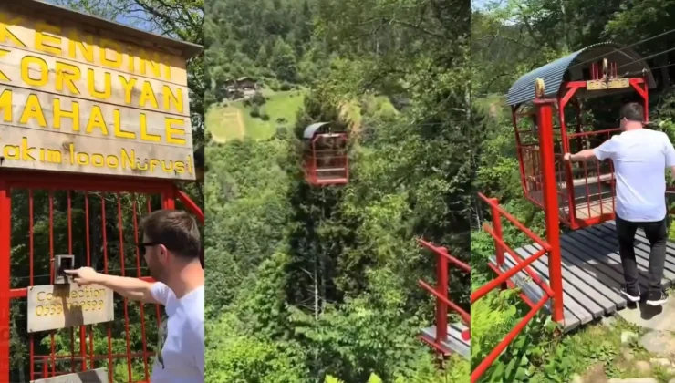 Rize’nin ‘Kendini koruyan mahalle’si sosyal medyada ilgi odağı oldu