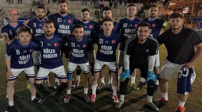 250 bin liralık turnuva gelirini köydeki camiye bağışladılar