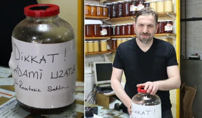 Aman dikkat! ‘Bu bal adami uzatur’