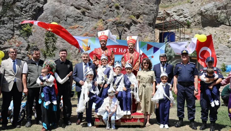 Artvin’de 18 çocuk için sünnet şöleni düzenlendi