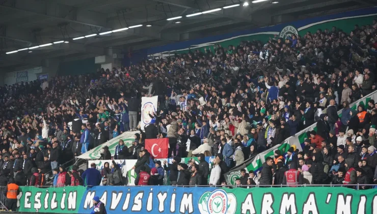 Çaykur Rizespor, İç Sahada Toplam 101 Bin Seyirciye Oynadı