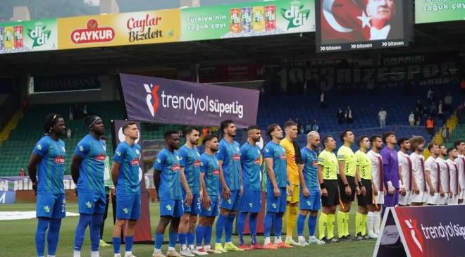 Çaykur Rizespor geçen sezonki yerini korudu