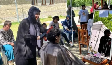 Çorum’da özel bireyler için saç kesimi ve bakımı etkinliği düzenlendi