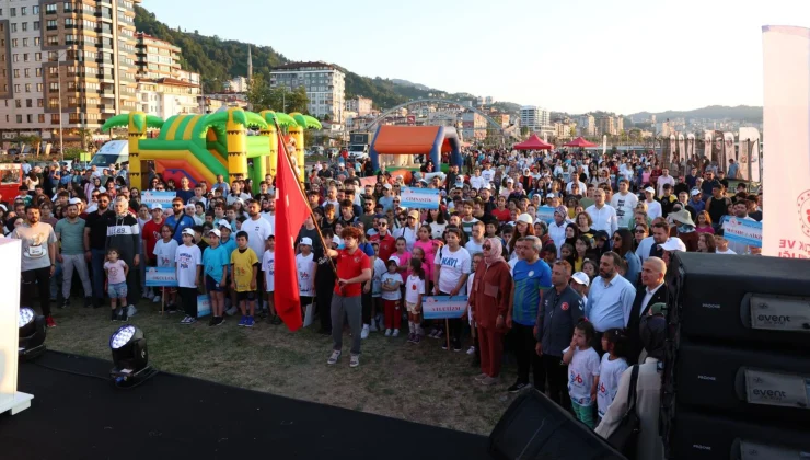 Rize’de Yaz Spor Okulları’nın açılışı gerçekleştirildi