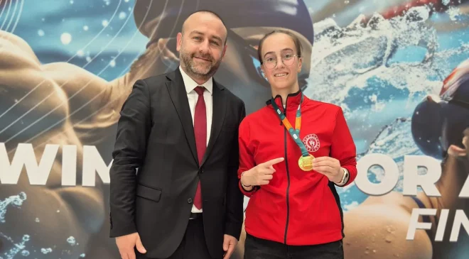 Rizeli Ceyda Düşkün’den Bakü’de Altın Madalya