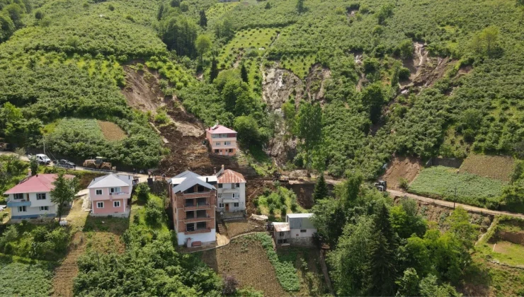 Trabzon’da 450 yapı sel ve heyelan riski altında