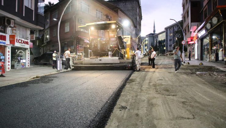 Rize Belediyesi, Asfalt Sezonuna Hızlı Başladı