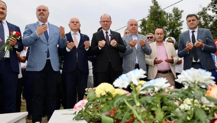 Giresun’da 15 Temmuz Şehidi İsmail Kefal, Kabri başında anıldı