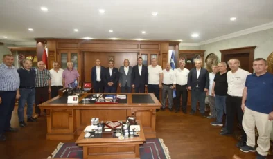 MHP Trabzon İl Başkanı Sivrikaya’dan TESOB’a ziyaret