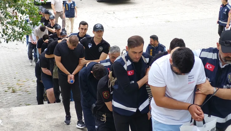 Samsun’da yasa dışı bahisten 40 kişi adliyeye sevk edildi