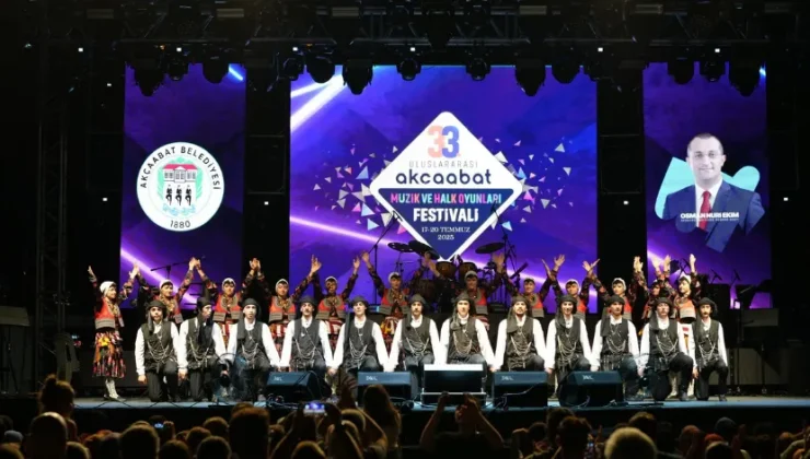 Uluslararası Akçaabat Festivali’nde unutulmaz akşam