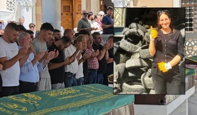 Atık yağ tankına düşüp ölen anne ile oğlu toprağa verildi