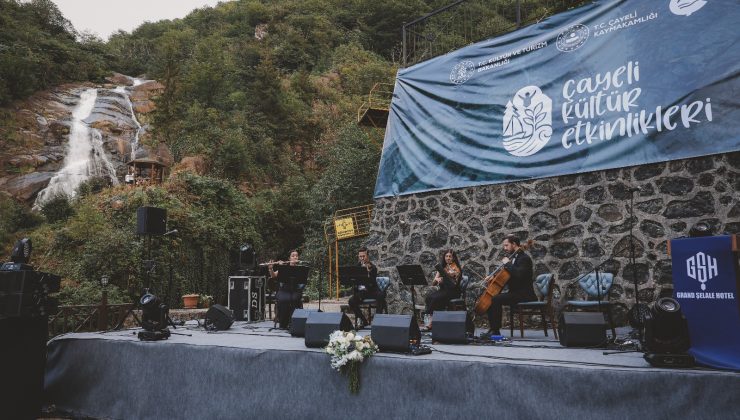 Çayeli’nde Doğa ile Müzik Buluştu