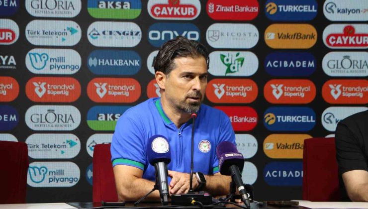 İlhan Palut: “Taraftarımız üzüldü, biz de üzgünüz”