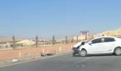 Otomobil ile hafif ticari araç çarpıştı: 3 yaralı