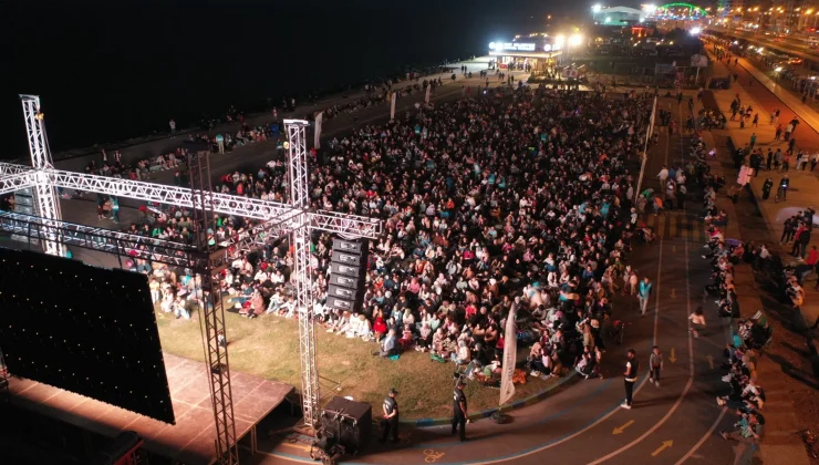 Rize’de Açık Havada Sinema Keyfi Devam Ediyor