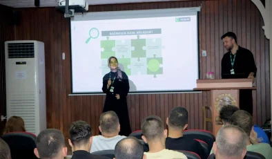 Yeşilay Rize Şubesince tutuklu ve hükümlülere yönelik eğitim düzenlendi