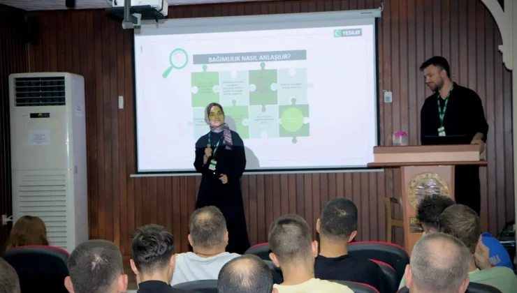 Yeşilay Rize Şubesince tutuklu ve hükümlülere yönelik eğitim düzenlendi